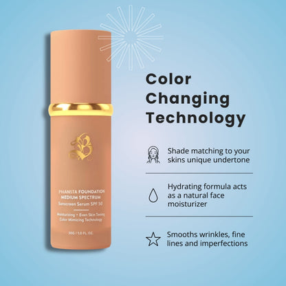 Color Adapting Foundation – MyShade by Skinpu | Smart Tone Matching Stick with SPF
Skinpu Smart Beauty Skincare Color Adapting Foundation – matches any skin tone naturally
