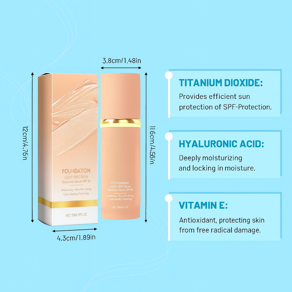 Color Adapting Foundation – MyShade by Skinpu | Smart Tone Matching Stick with SPF