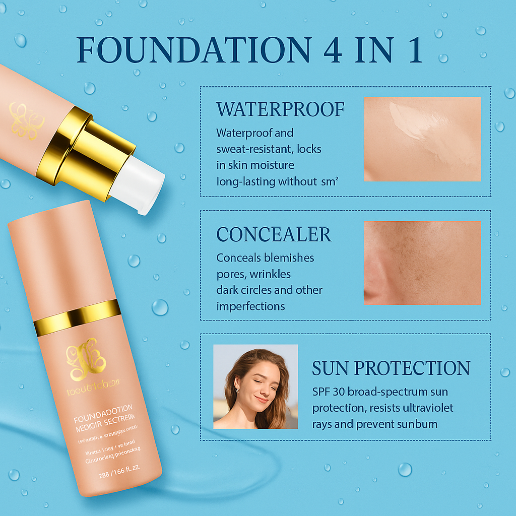 Color Adapting Foundation – MyShade by Skinpu | Smart Tone Matching Stick with SPF
